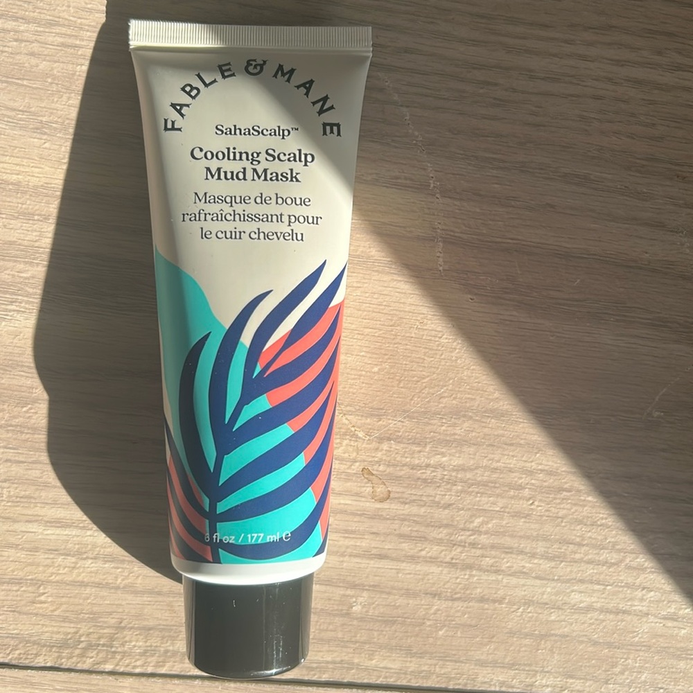 NWT Fable & Mane SahaScalp Cooling Scalp Mud Mask